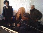 Shakira with Stevie